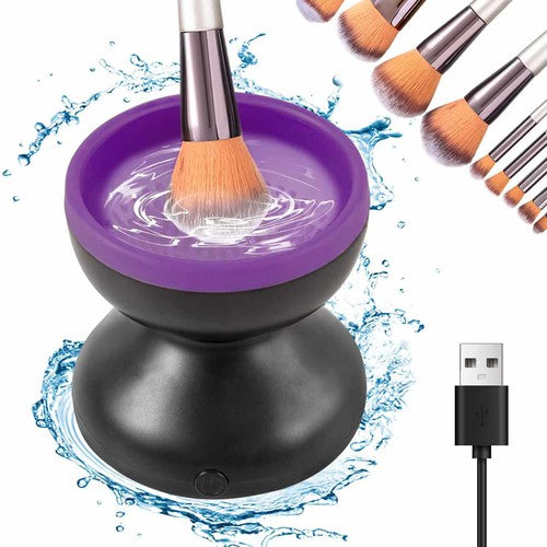 Portable USB Makeup Brush Cleaner Machine 